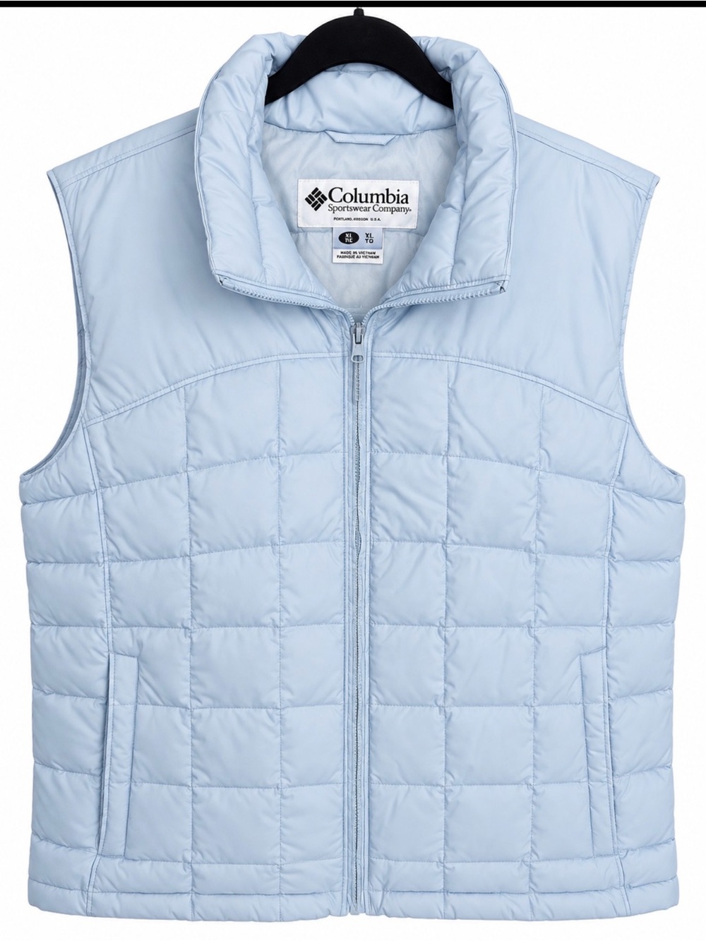 Columbia XL Light Blue  core Quilted Puffer Vest